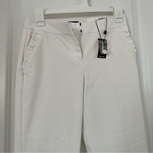 NWT express white dress pants